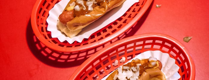 Rawley's Hot Dogs is one of 500 Things to Eat & Where - New England.