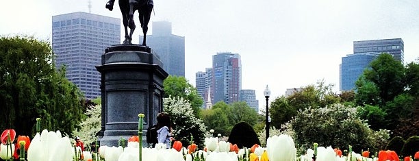 Boston Public Garden is one of Birds, Mountains, and Lakes, Oh My!.