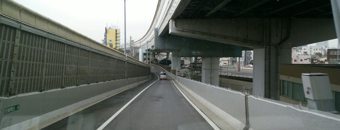 尼崎東出口 is one of 阪神高速3号神戸線.