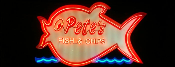 Pete's Fish & Chips is one of Lieux qui ont plu à Brian.