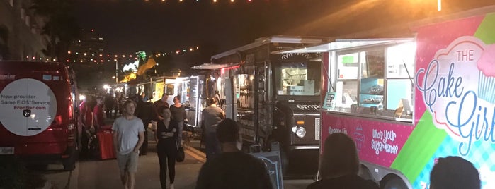 Flicks & Food Trucks is one of Places to eat 2014.