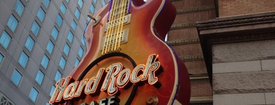 Hard Rock Cafe Philadelphia is one of Hard Rock Cafes across the world as at Nov. 2018.