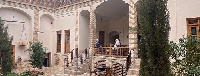 Morshedi's historical house is one of کاشان.