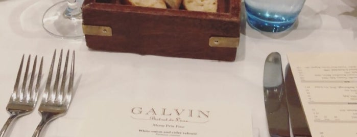 Galvin Bistrot de Luxe is one of London Eats.