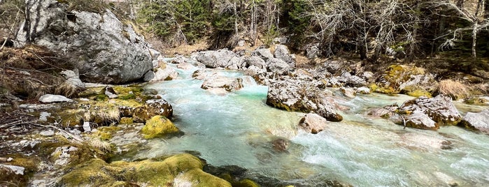 Soča river source is one of Slovenia 🇸🇮.