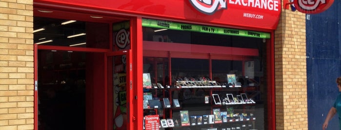 CeX is one of Lugares favoritos de Matt.