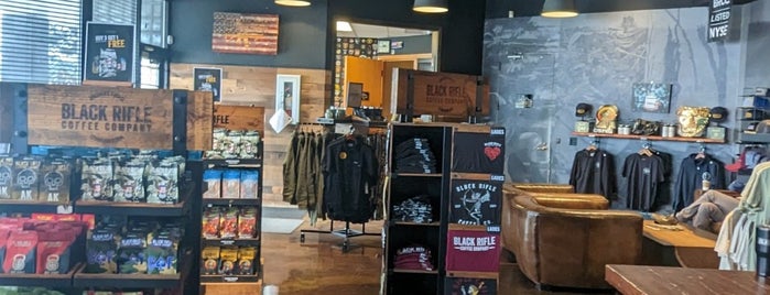 Black Rifle Coffee Company is one of Outside CA.