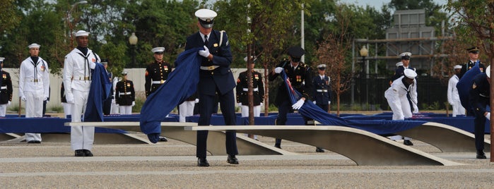 The Pentagon 9/11 Memorial is one of Marine Corps Marathon 2012.