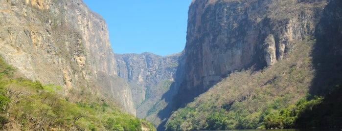 Parque Nacional Cañón del Sumidero is one of #1 spots.