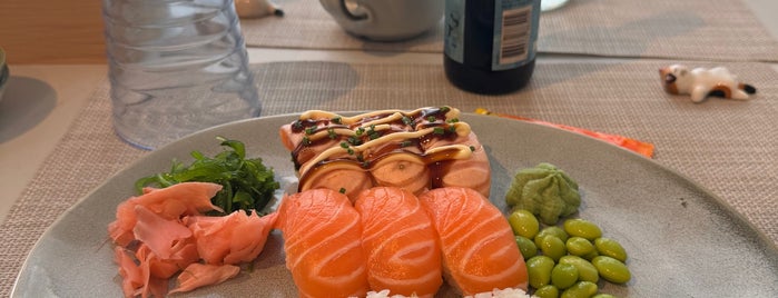 Sushi Sama is one of Salla's Saved Places.