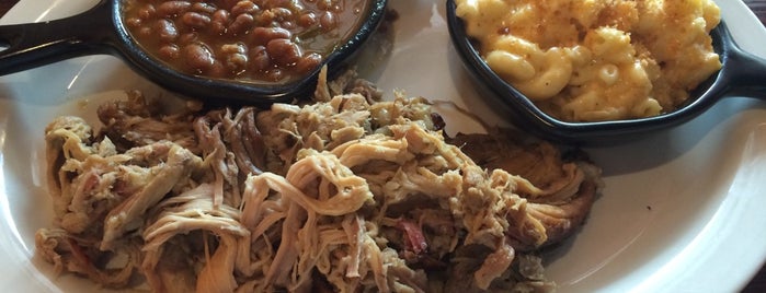 Ed Mitchell's Que is one of Raleigh.