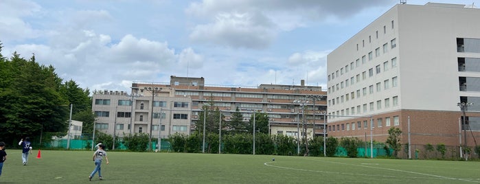 農学部グラウンド is one of サッカー試合可能な学校グラウンド.