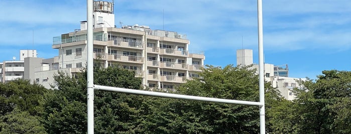ラグビー場 is one of 東京大学駒場キャンパス.