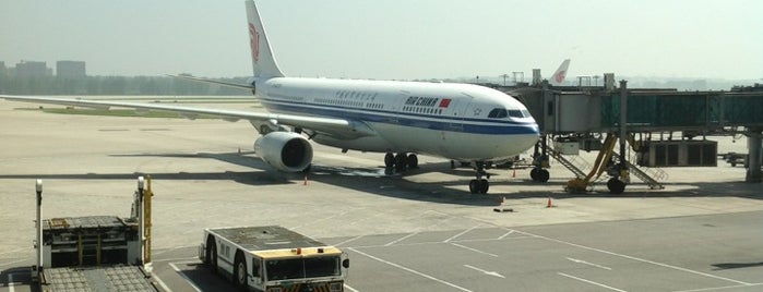 Terminal 3-E is one of Quick Check-in at Beijing Int'l Airport.