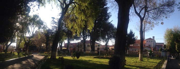 Plaza España is one of Logradouros de La Paz.