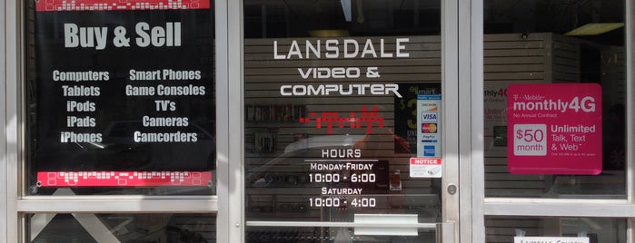 Lansdale Video & Computer is one of Tempat yang Disukai Cory.