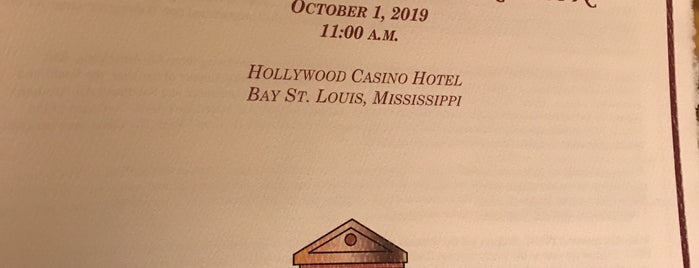 Hollywood Casino Gulf Coast is one of My favorites for Casinos.