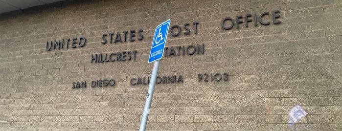 US Post Office is one of Errands (dry cleaners etc).