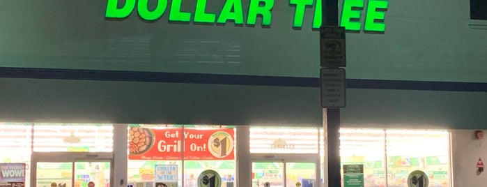 Dollar Tree is one of my places.
