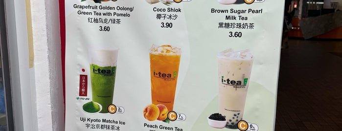 i-tea is one of Micheenli Guide: Popular/New bubble tea, Singapore.