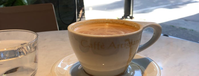 Caffé Artigiano is one of Vancouver/Seattle.