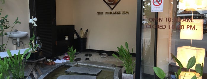 The Miracle Spa is one of Chiang mai.