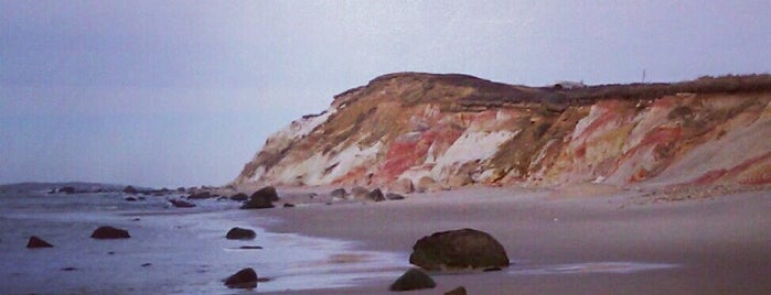 Gay Head Cliffs is one of USA Cape Cod.