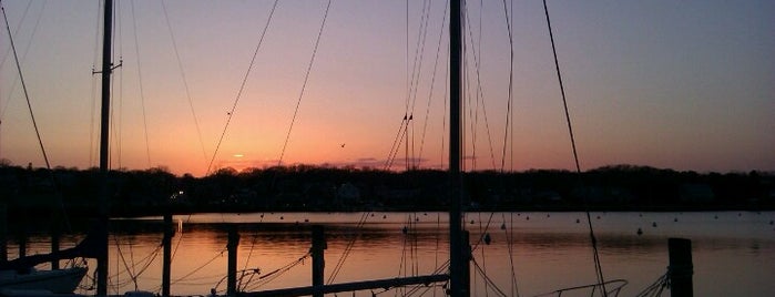 Oak Bluffs Harbor is one of Martha's Vineyard.