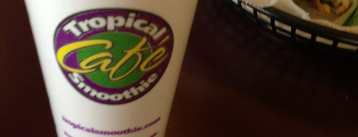 Tropical Smoothie Cafe is one of Restaurants I Been To.