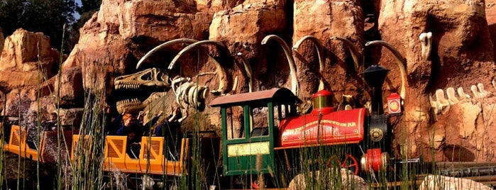 Big Thunder Mountain Railroad is one of Disneyland.