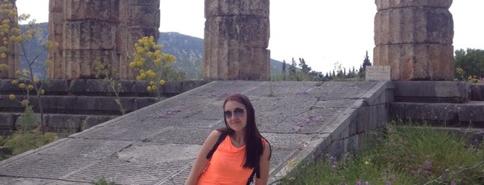 Archaeological Site of Delphi is one of Greece. Places.