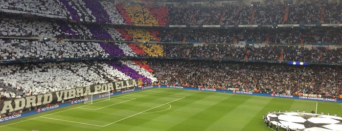 Stadio Santiago Bernabéu is one of Posti salvati di Fabio.