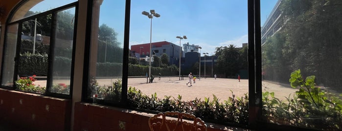 Club Deportivo Mixcoac Cancha de Tenis is one of Yair Mueller.