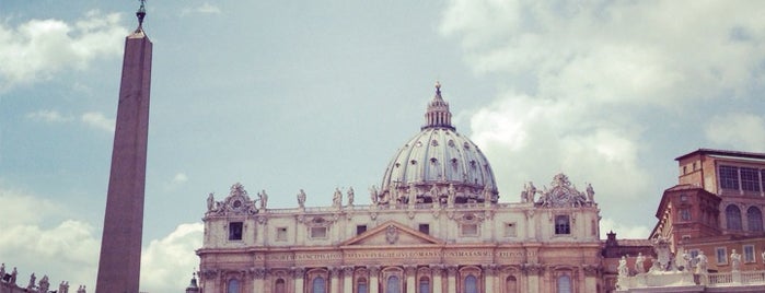 Saint Peter's Square is one of Rom.