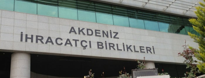 Akdeniz İhracatçı Birlikleri (AKİB) is one of Posti che sono piaciuti a Nalan.