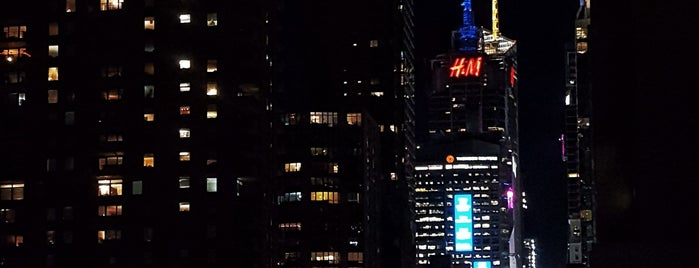 Yotel - Rooftop Cinema Club is one of The 13 Best Places for Popcorn in Hell's Kitchen, New York.