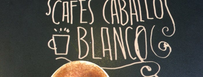 Cafés Caballo Blanco (Stand Feria) is one of Tempat yang Disukai Franvat.