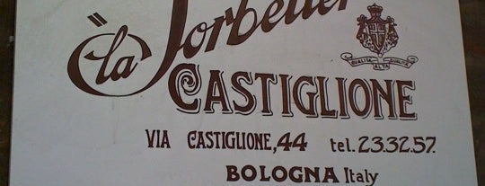 La Sorbetteria Castiglione is one of Bologna we are coming.