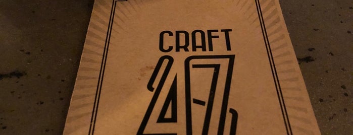 Craft 47 is one of Kevin 님이 좋아한 장소.
