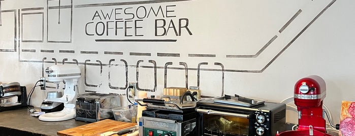 Awesome Coffee Shop is one of Coworking Coffee Shops in LA.