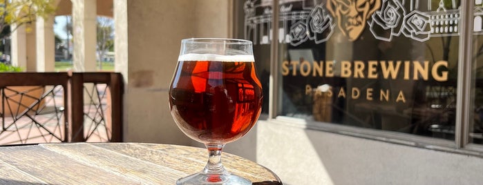 Stone Brewing Company is one of Pasadena.