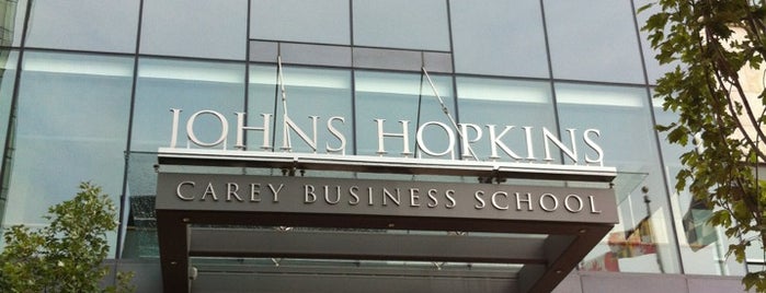 Johns Hopkins Carey Business School - Harbor East is one of Sunny’s Liked Places.