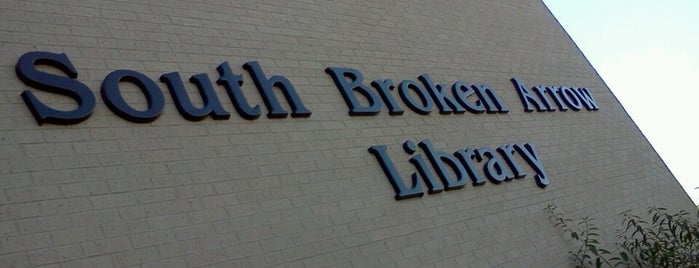 South Broken Arrow Library is one of Free WIFI in Tulsa.