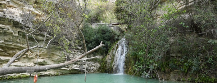 Adonis Baths Waterfalls is one of Paphos.