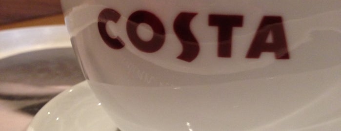 Costa Coffee is one of สถานที่ที่ Sarah ถูกใจ.