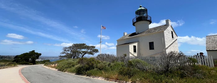 Old Point Loma Lighthouse is one of SD.