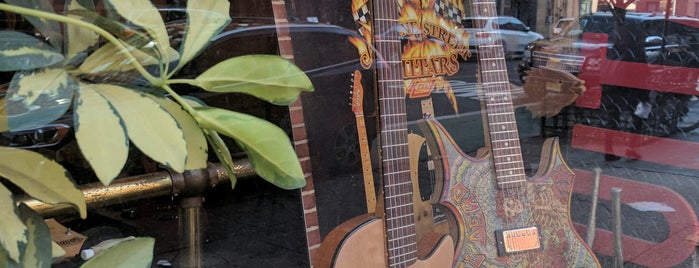 Carmine Street Guitars is one of New York.