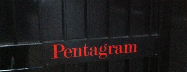Pentagram is one of London.