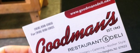 Goodman's Deli & Restaurant is one of You Hungry?.