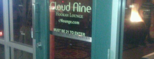 Cloud 9 Hookah Lounge is one of Lieux sauvegardés par Bribri.